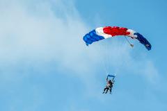 Tandem jumpers near Dallas.