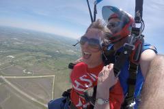 Skydive landing zone in Caddo Mills.