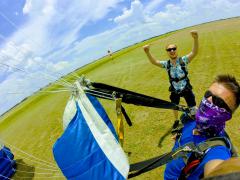 Dallas Skydive Center - Just landed.