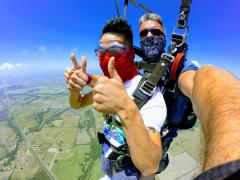 Dallas Skydive Center - Two thumbs up.